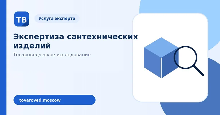 Экспертиза сантехнических изделий
