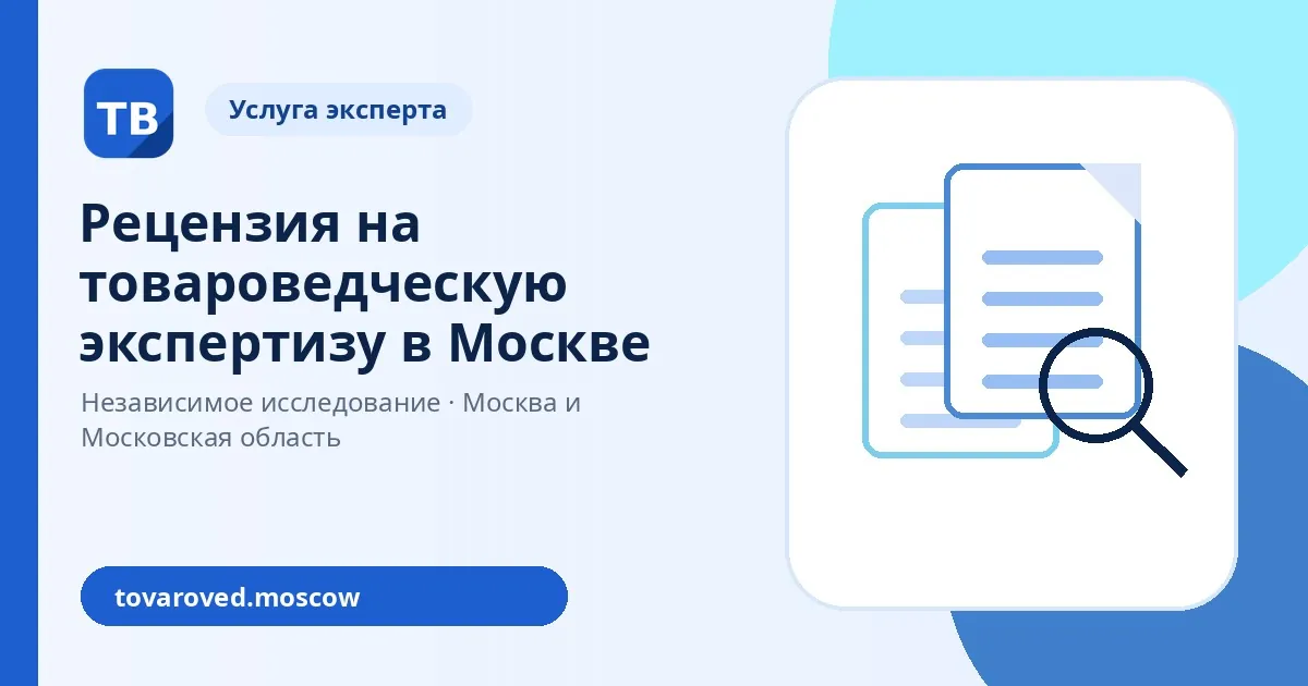 Рецензия на заключение