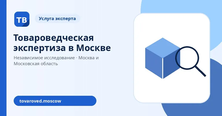 Товароведческая экспертиза